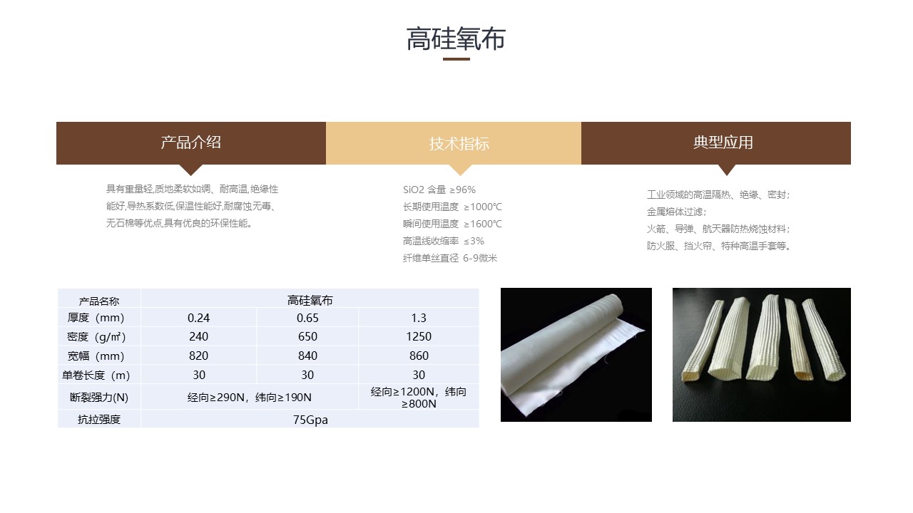 高硅氧布