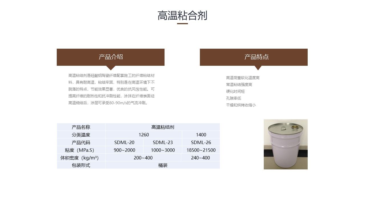 高温粘结剂